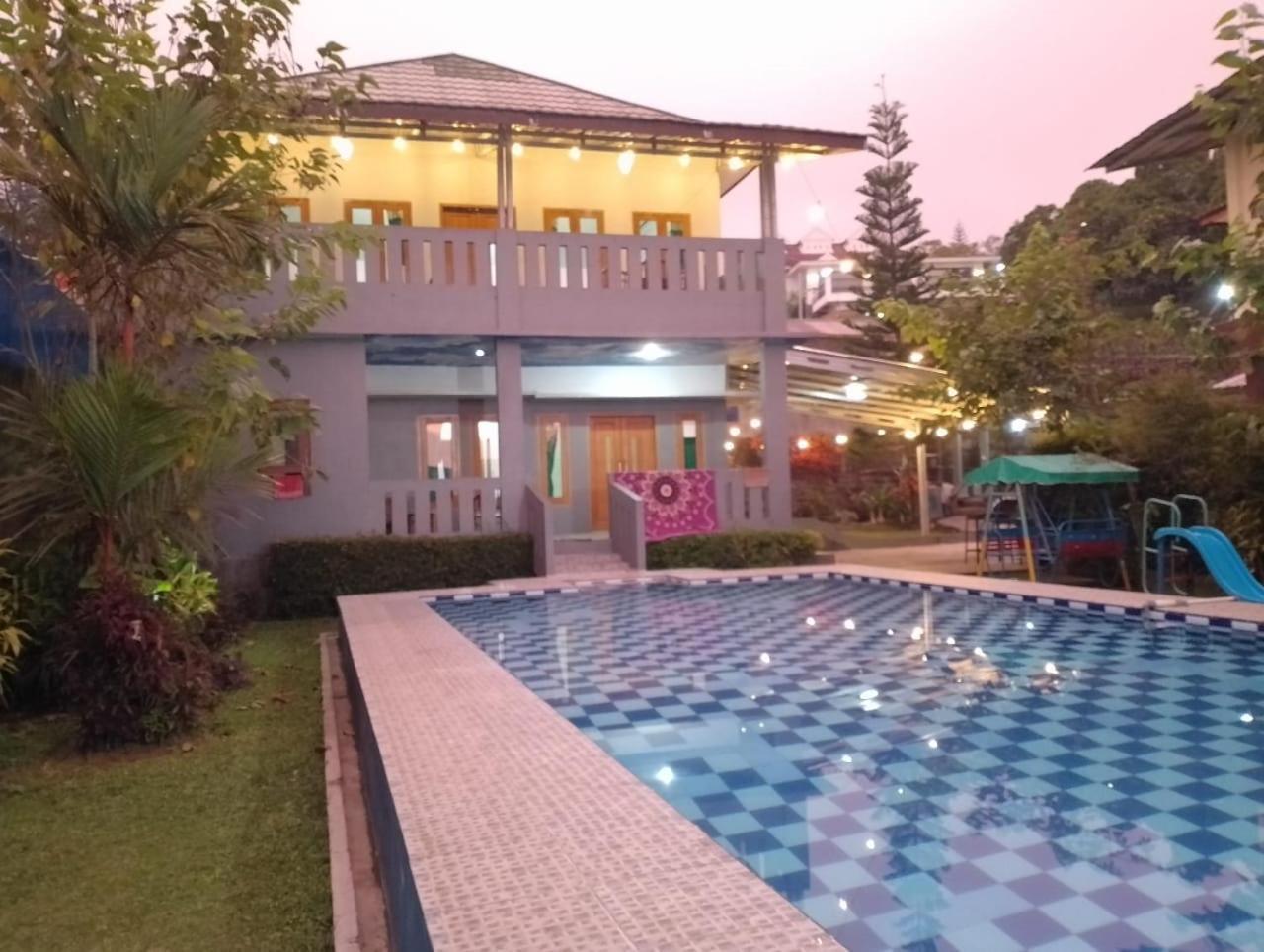 Villa Mutiara Citra Puncak Bu Eva Sampal Exterior foto
